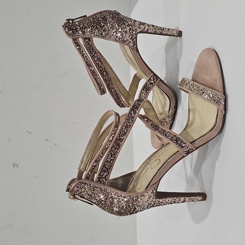 Jessica Simpson heels Evening Strappy Size 8.5